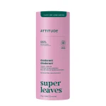 ATTITUDE plastic-free aluminum-free natural deodorant tube standing upright