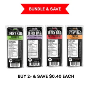 Bundle & Save – Carzan Local Meats Jerky Bars (2 or More)