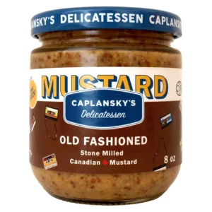 Caplansky's Deli Old Fashioned Mustard – 235 ml (8 oz. Jar)
