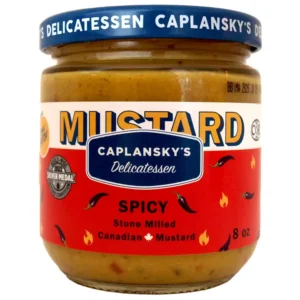 Caplansky's Deli Spicy Mustard – 235 ml (8 oz. Jar)