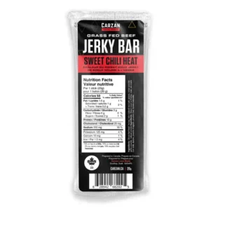 Carzan Local Meats Sweet Chili Heat Jerky Bars