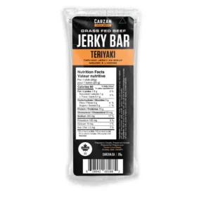 Carzan Local Meats Teriyaki Jerky Bars