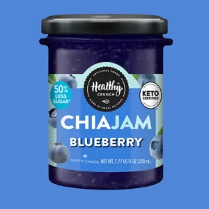 Healthy Crunch Blueberry Chia Jam