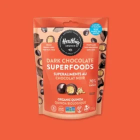 Healthy Crunch Organic Quinoa Dark Chocolate Superfoods pouch