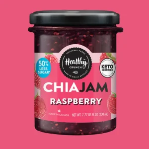 Healthy Crunch Raspberry Chia Jam