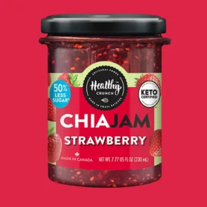 Healthy Crunch Strawberry Chia Jam
