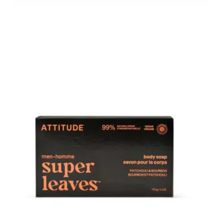 Super leaves™ Men's Body Soap – Patchouli & Bourbon