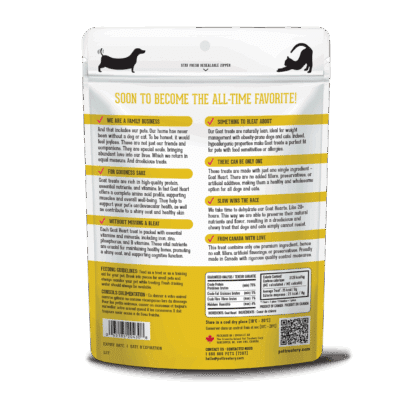 Granville Island Pet Treatery Goat Heart Dehydrated Pet Treat for Dogs - Image 2