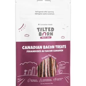 Tilted Barn Pet Co. Canadian Bacon Treats for Dogs – 100g / 3.53oz