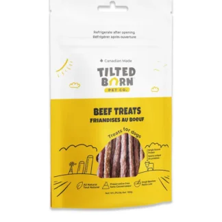 Tilted Barn Pet Co. – Canadian Beef Treats for Dogs (100g)