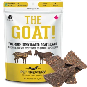 Granville Island Pet Treatery Goat Heart Dehydrated Pet Treat for Dogs