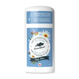 Green Beaver Aluminum-Free Antiperspirant Fresh Verve 50g natural deodorant stick made in Ontario
