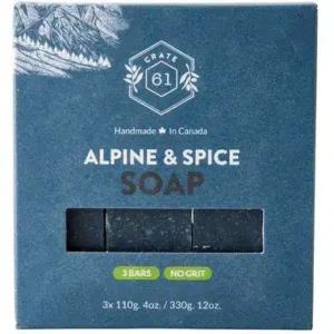 Crate 61 Alpine & Spice Bar Soap (3 Pack)