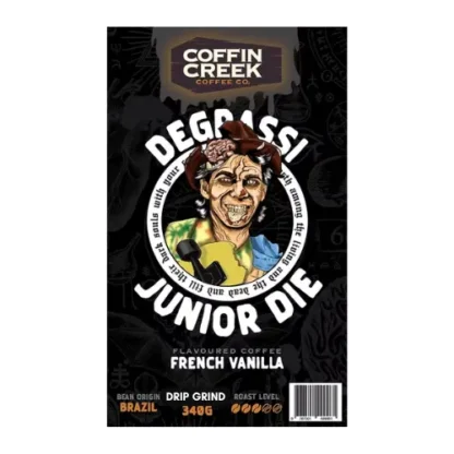 Coffin Creek Coffee Degrassi Junior DIE (French Vanilla) - Drip Grind