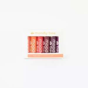 Moody Bee Fruit Stand Lip Balm Collection 6 pack tubes