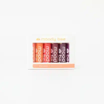 Moody Bee – Fruit Stand Lip Balm Collection (6 Pack) - Image 2