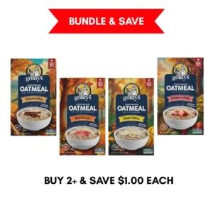 Bundle & Save – Goldy’s Instant Oatmeal (2 or More)