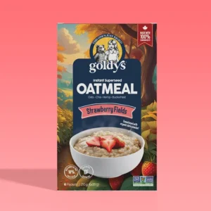 Goldy’s Strawberry Fields Instant Oatmeal