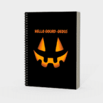 Hello Gourd-geous – Halloween Spiral Notebook