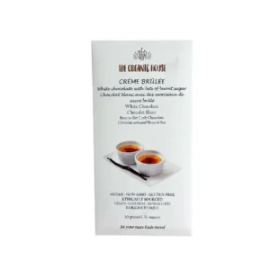 The Organic House White Chocolate Crème Brûlée Bar
