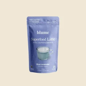 Blume Blue Lavender Blend pouch with 30 servings