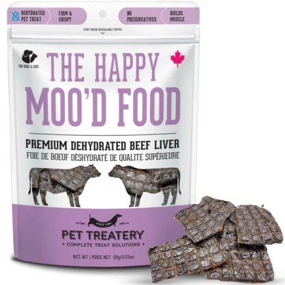 The Granville Island Pet Treatery Beef Liver Dehydrated Pet Treats