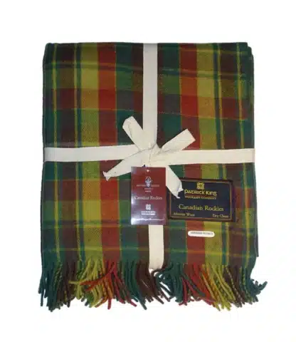 Patrick King Woollen Company – Canadian Rockies Deluxe Wool Blanket
