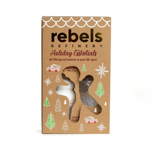 Rebels Refinery Gingerbread Gift Set Hand Lotion Lip Balm Sanitizer – Made in Ontario