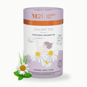 Tega Organic Lullaby Luxury Herbal Tea 24 bags canister