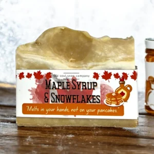 Maple Syrup & Snowflakes by Old Soul Soap Company