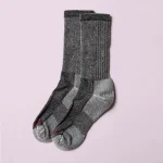 Muttonhead Apparel Merino Mountain Hiking Socks – Charcoal - Image 2