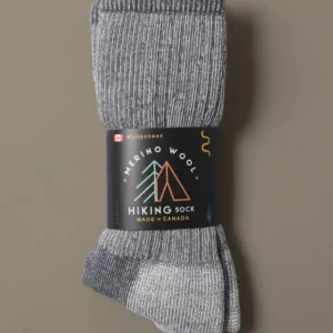 Muttonhead Apparel Merino Mountain Hiking Socks – Grey