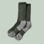 Muttonhead Apparel Merino Mountain Hiking Socks – Olive - Image 2