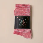 Muttonhead Apparel Merino Mountain Hiking Socks – Red/Blue