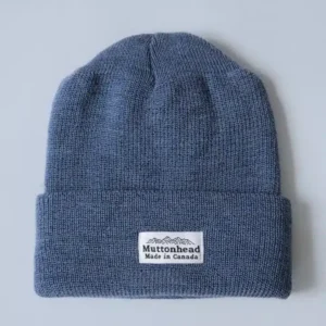 Muttonhead Apparel Merino Toque – Denim