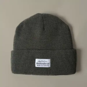 Muttonhead Apparel Merino Toque – Heather Olive