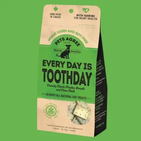 1 lb bag of Granville Island Pet Treatery Mint & Parsley Dog Biscuit Treats