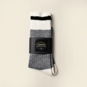 Muttonhead Apparel Mountain Socks – Black Stripe