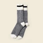 Muttonhead Apparel Mountain Socks – Black Stripe - Image 2