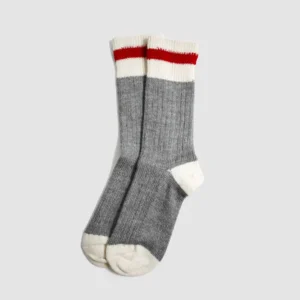Muttonhead Apparel Mountain Socks – Red Stripe