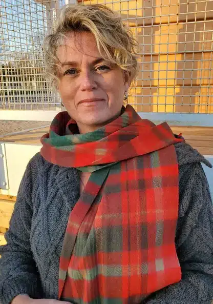 Patrick King Woollen Company – New Brunswick Lambswool Tartan Scarf - Image 2