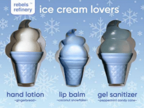 Rebels Refinery – Ice Cream Lovers Gift Set