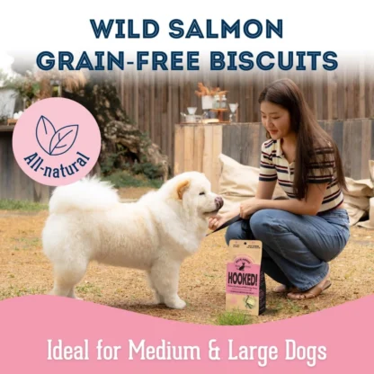 The Granville Island Pet Treatery – Salmon Grain-Free Dog Biscuits - Image 4
