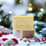 Nova Scotia Fisherman Candy Cane Mint Natural Soap Bar - Image 2