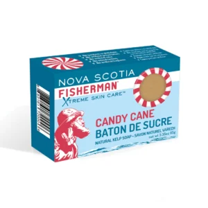 Nova Scotia Fisherman Candy Cane Mint Natural Soap Bar