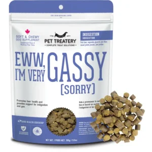 Soft & Chewy Digestion Supplement for Dogs – Hemp & Omega Support