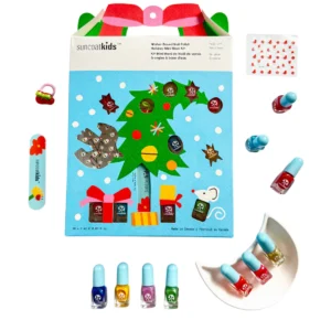 Suncoat Christmas Mini Mani Nail Kit for Kids