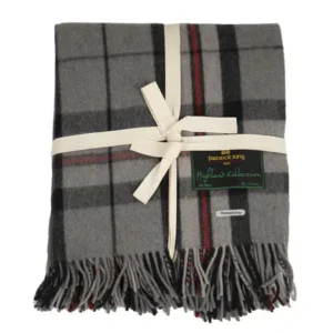 Patrick King Woollen Company - Thompson Grey Deluxe Wool Blanket