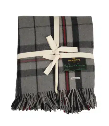 Patrick King Woollen Company - Thompson Grey Deluxe Wool Blanket