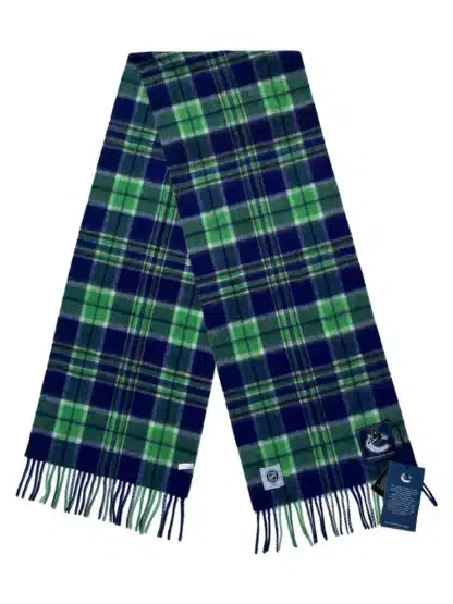 Patrick King Woollen Company – Vancouver Canucks Extra Long Lambswool Scarf